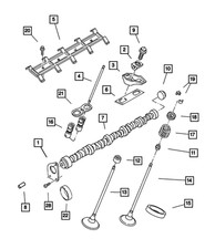 Genuine Mopar Valve Spring 53021056