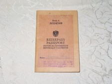 Reisepass Republik Österreich ! E