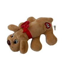 Pound Puppies Brown Dog Plush Clip Keychain 5" Hasbro 2021