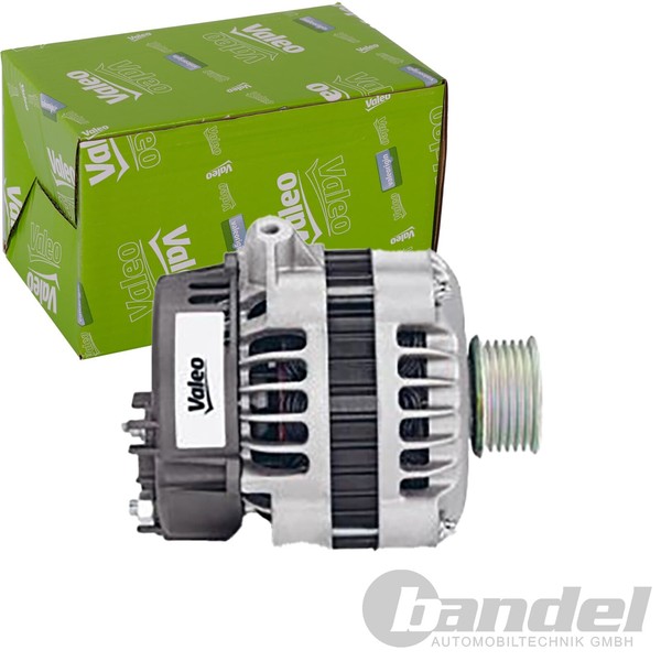 Valeo Lichtmaschine Generator 100A MIT Riemenscheibe Passend FüR Opel Astra Cali-image