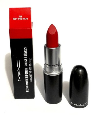 MAC MATTE LIPSTICK ~ 709 RUBY WOO TOKYO ~ NEW IN BOX