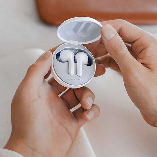 Écouteurs Bluetooth LG TONE Free HBS-FN6 True Wireless ; Blanc - Boîte ouverte - Photo 9 sur 12