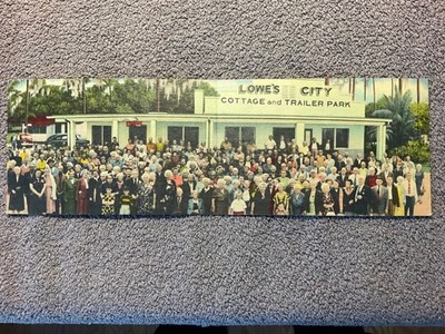 Lowe's City Trailer  Park St Petersburg FL Bi-fold Postcard