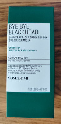 SOME BY ME Bye Bye Blackhead 30 Days Miracle Green Tea Tox Bubble Cleanser Neu