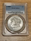 1889 Morgan Silver Dollar - PCGS MS63