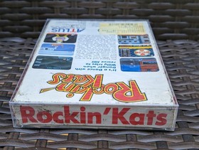 NINTENDO NES Rockin Kats BOX Only + Clear Protector