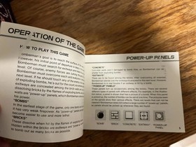 Nintendo NES Bomberman Authentic Manual Booklet ONLY, Hudson Soft
