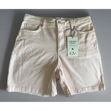 NWT Gloria Vanderbilt Amanda Short Size 6 Pink Stretch Denim Cotton Casual Women