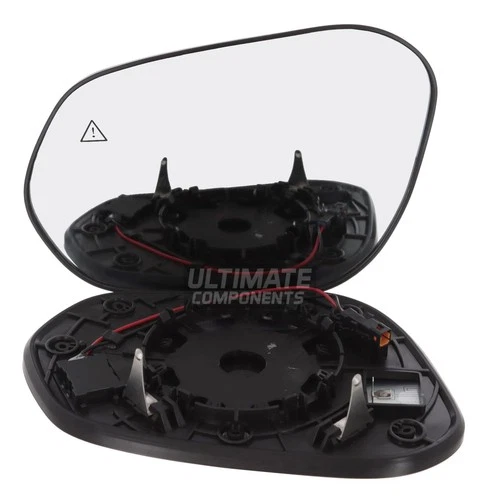 Wing Door Mirror Glass For Kia EV6 2021-> Blind Spot Light Passenger Side Left