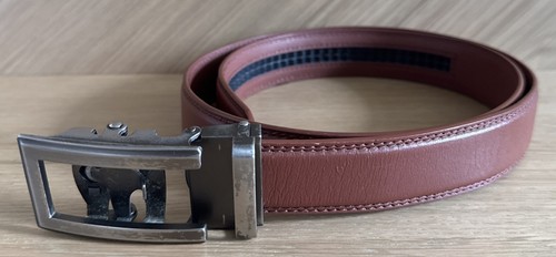 Cintura uomo Anson con fibbia in ottone. Lungo 43"