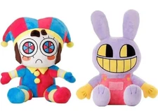 The Amazing Digital Circus Pomni Jax Plush Cartoon Figure Toys Unique Gift Kids