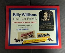 HOF Billy Williams Chicago Cubs 13X16