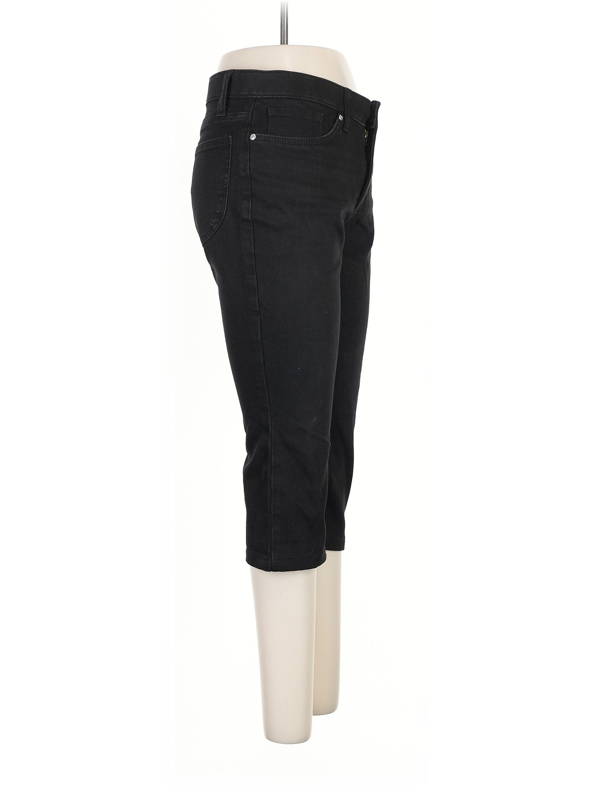 Lee Women Black Jeans 8 Petites thumbnail 3