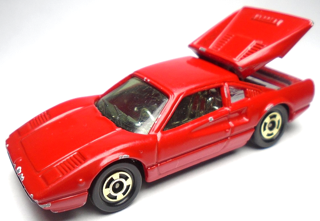 VINTAGE TOMICA TOMY FERRARI 308 GTB RED 1:60 DIECAST 2 5/8