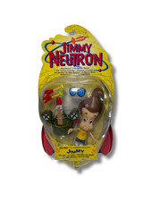 2001 Nickelodeon Jimmy Neutron Boy Genius Heli-Pack Jimmy Figure NOS