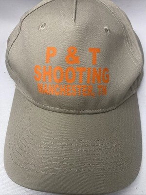Hat P & T Shooting Manchester, TN Adjustable Strap. V32