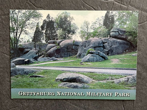 GETTYSBURG PA * CIVIL WAR BATTLEFIELD * DEVIL'S DEN *