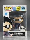 Funko Pop! Vinyl: DC Teen Titans Go! - Robin As Red X Unmasked #585 BAM Excl.