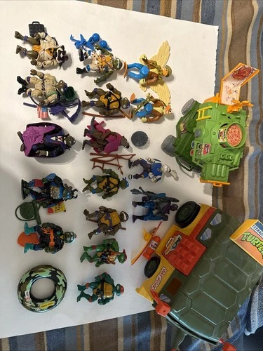 Vintage Teenage Mutant Ninja Turtle 90s Lot