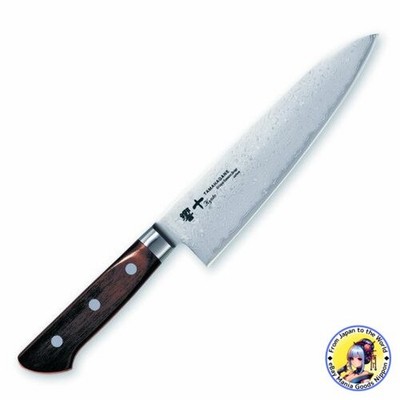 Kataoka Mfg Sound Ten TAMAHAGANE 63 Layer Damascus Steel Knife Gyuto 180mm