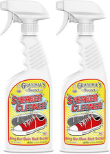 Sneaker Cleaner for Rubber, Canvas, Leather - Stain Remover Spray Removes Dirt,