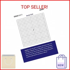 Amsler Eye Grid with Magnetic Back - Daily Vision Screening Tool for Macular Deg