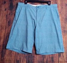 RVCA Performance Stretch Board Shorts Trunks Men's 34 Blue
