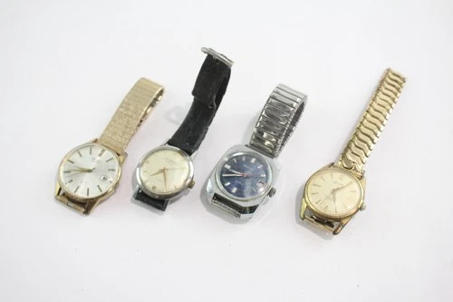 Mechanical Vintage Watches Seiko Rotary UNTESTED x 4
