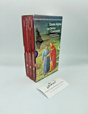 "DIVINA COMMEDIA" Dante Alighieri, Mondadori 1985, Montale - 3 volumi cofanetto