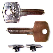 FS Key Blank cut to your code: MG, Norton, Triumph, British cars,BSA,Jaguar 62FS