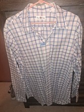 Alan Paine Mens Long Sleeve Button Down Classic Shirt Top Size L