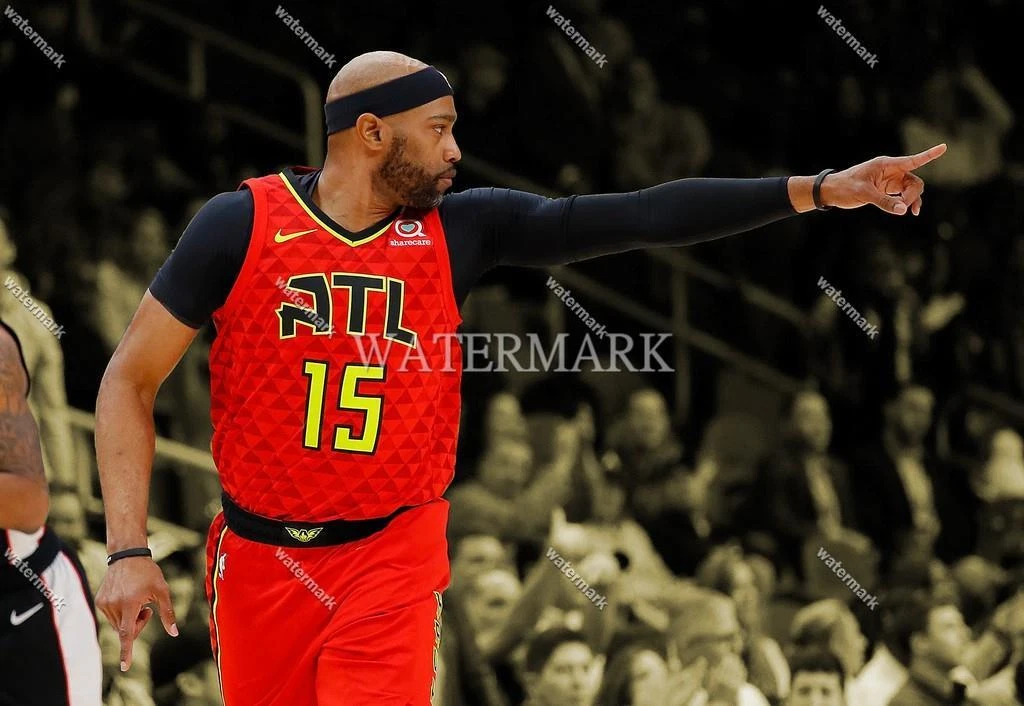 FA834 Vince Carter Atlanta Hawks Points Basketball 8x10 11x14