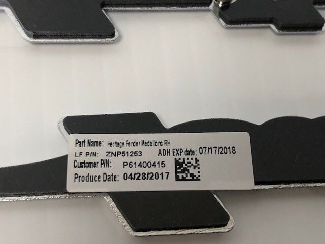 NEW Harley Davidson OEM Heritage Softtail Front Fender