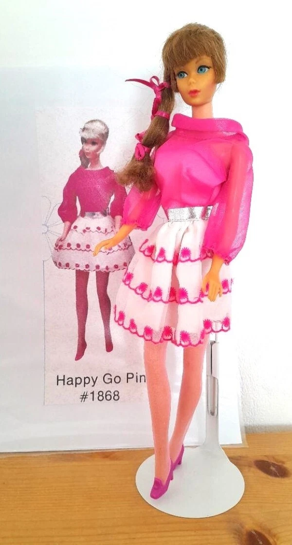 Ensemble De Scène Barbie Vintage Scene Stealers #1845 - 1968 - Complet, Sans Poupée - Vitrine