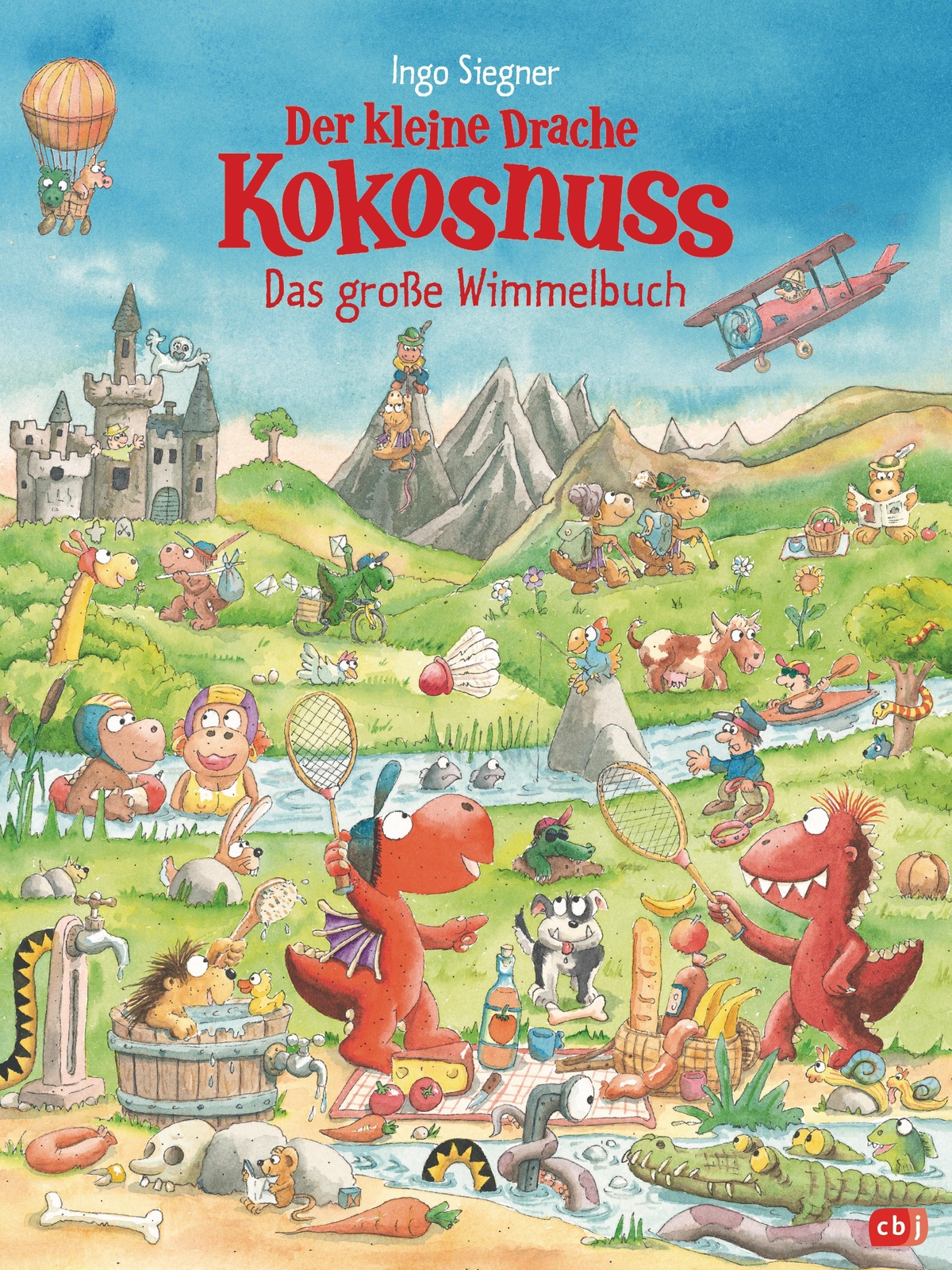 Thumbnail - Ingo Siegner Der Kleine Drache Kokosnuss - Das Große Wimmelbuch