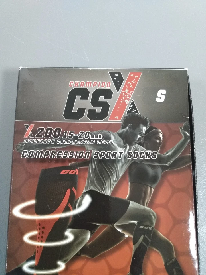 CSX Compression Socks for Men and Women, Knee High, Recovery Support, 1 pr, Sz S - Image 2 of 4