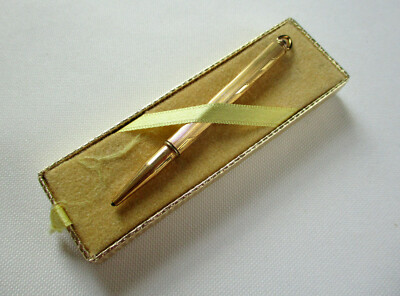 Vintage AXT Engraved Chatelaine Pencil Original Box