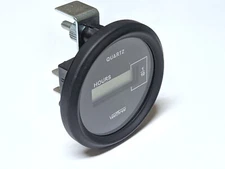 Digital Veethree Hour Meter, Hook Mount 52MM OD 12-28 Volts, Simple Install