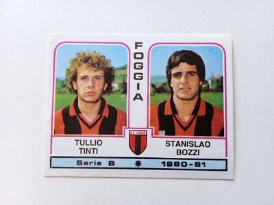 FIGURINE FOOTBALLERS PANINI 1980/81 DYED FORM/DRAFTS n 373 FROM RECOVERY