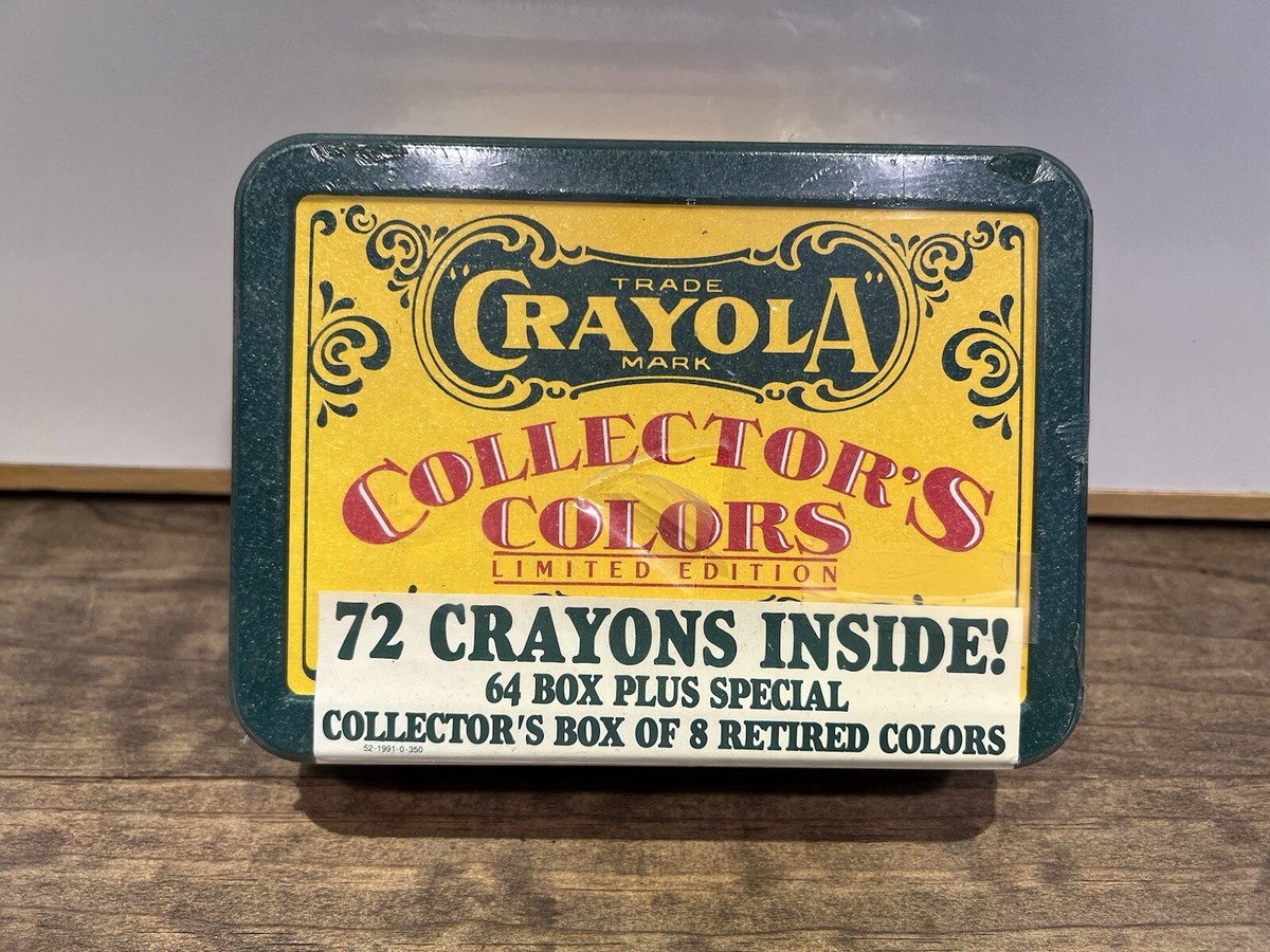 Crayola Collector's Tin Limited Edition 72 Crayons 8 Retired