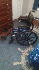 Medline Wheelchair w Added Cushion Seating