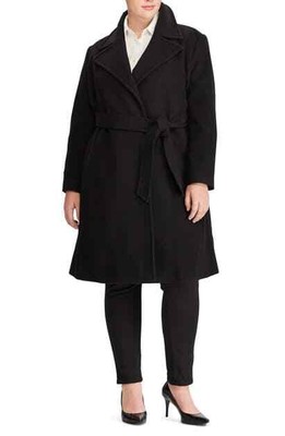 ralph lauren wool cashmere wrap coat