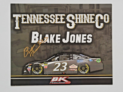 Autographed Blake Jones Tennessee Shine Company Team #23 2018 BK Racing ...