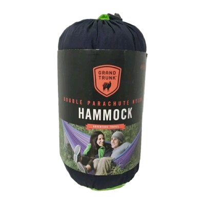 Hamac Parachute Pro - Vert armée | Hamac extérieur 325 x 170 cm avec moustiquaire intégrée