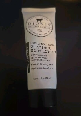 Dionis Skin Smoothing Goat Milk Body Lotion with Retinol Travel Size 1 oz SEALED