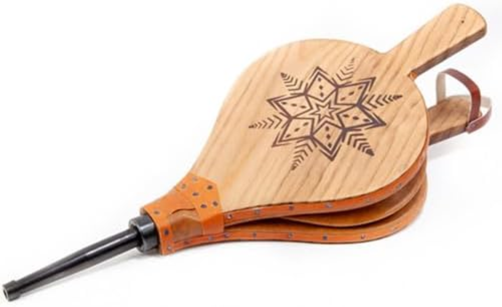 Soffietto per Camino e Barbecue - Soffietto Manuale per Camino - Soffiatore Barb