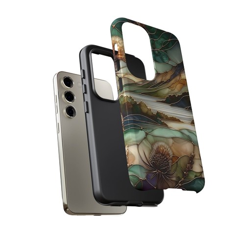 Scottish Loch & Thistle Phone Case Celtic Nature Design Gift from Scotland | X30 - 第 207/266 張圖片