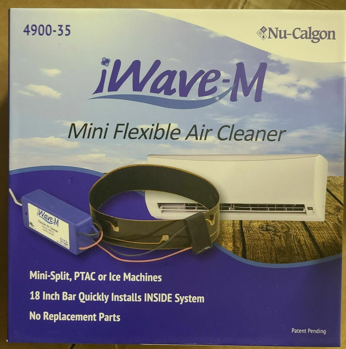 NU CALGON IWAVE M MINI FLEXIBLE AIR CLEANER 4900 35 eBay