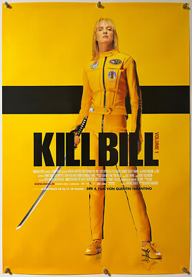 Quentin Tarantino KILL BILL VOL. 1 original 1 sheet movie poster