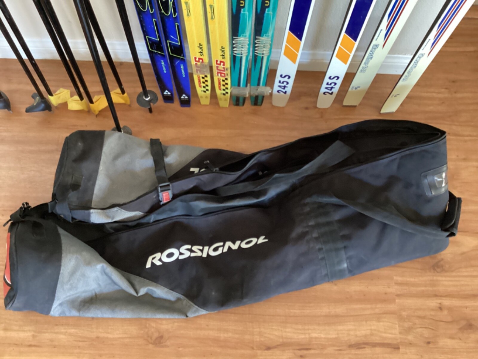 LOT OF 5 ROSSIGNOL, FISCHER, ATOMIC, ASNES, SPALDING CROSS COUNTRY SKIS eBay